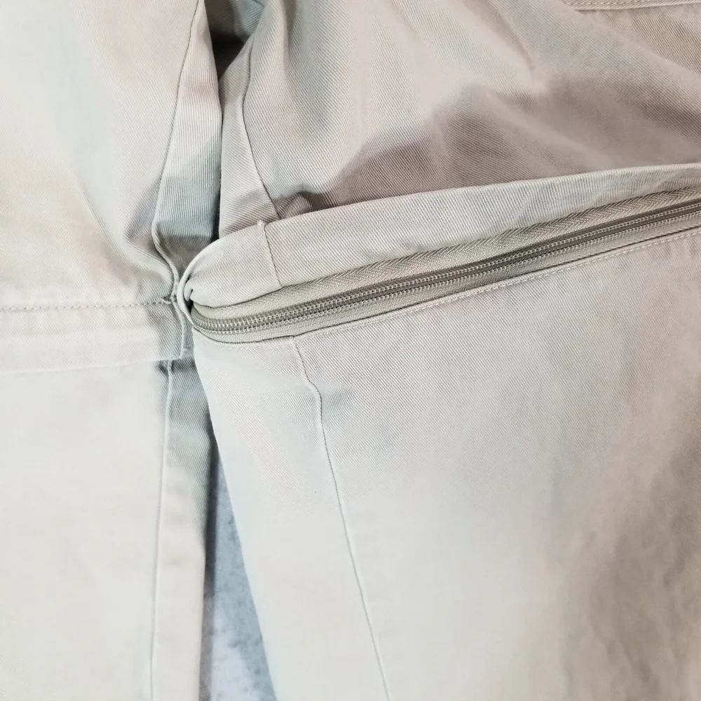 Banana Republic cargo pants shorts combo men's 35 x 25 beige Street Urban Skate
